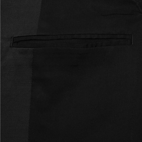 NWOT! Banana Republic Black Slim Italian Satin Blazer - Size 16🩵 - Picture 8 of 8
